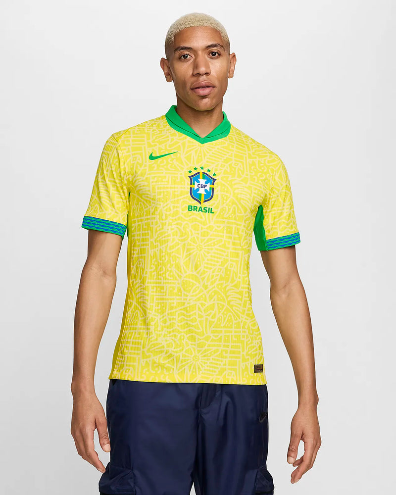 Camisola Seleção Brasil I 24/25 - Amarelo