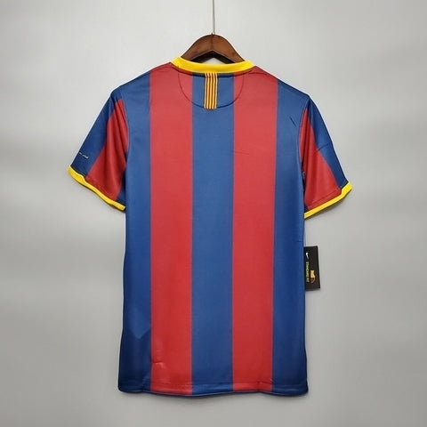 Camisola Barcelona Retrô 2010/2011 -  Azul e Grená