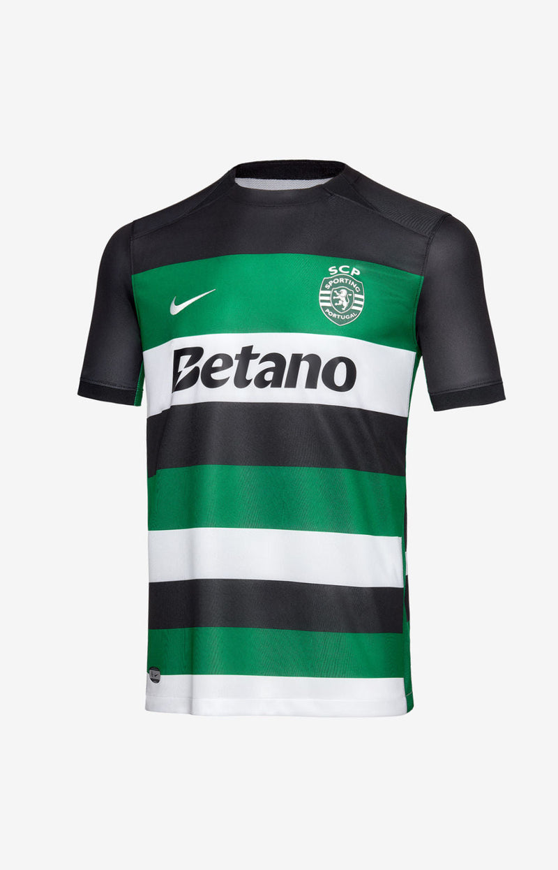 Camisola Sporting Home 24/25 - Verde e Preto