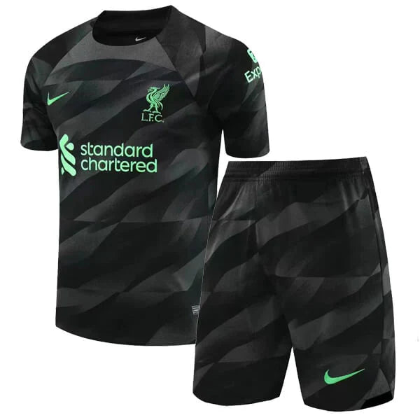 Kit Infantil Liverpool Guarda Redes 23/24 - Preto