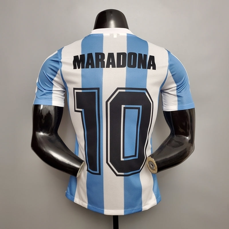 Camisola Argentina Retrô 1986 Azul e Branca - Sportif