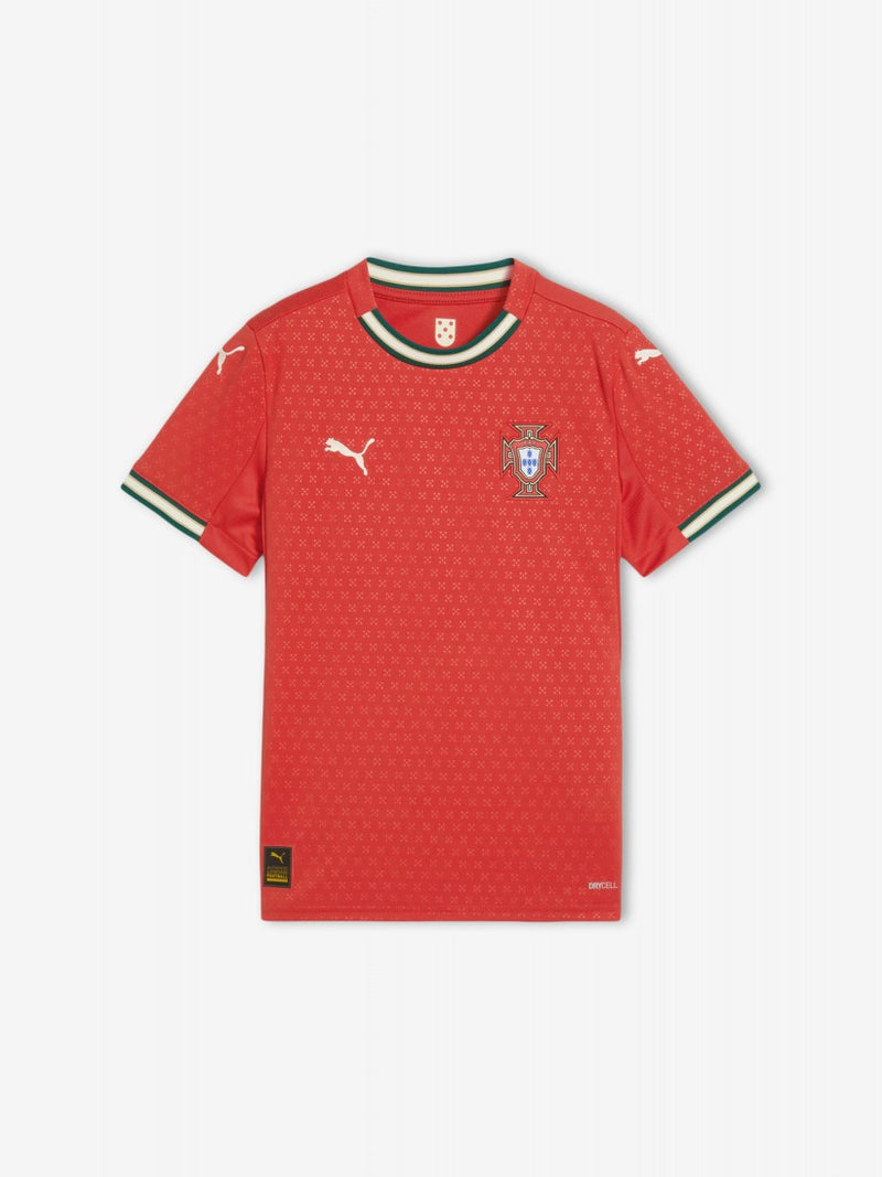 Camisola Portugal Home 2025 - Vermelho Puma