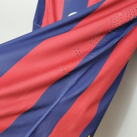 Camisola Barcelona Retrô 2014/2015 - Azul e Grená