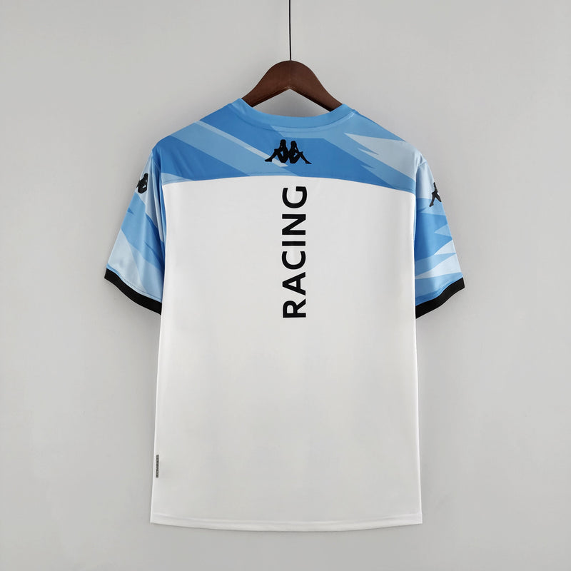 Camisola Racing I 22/23 - Branco e Azul