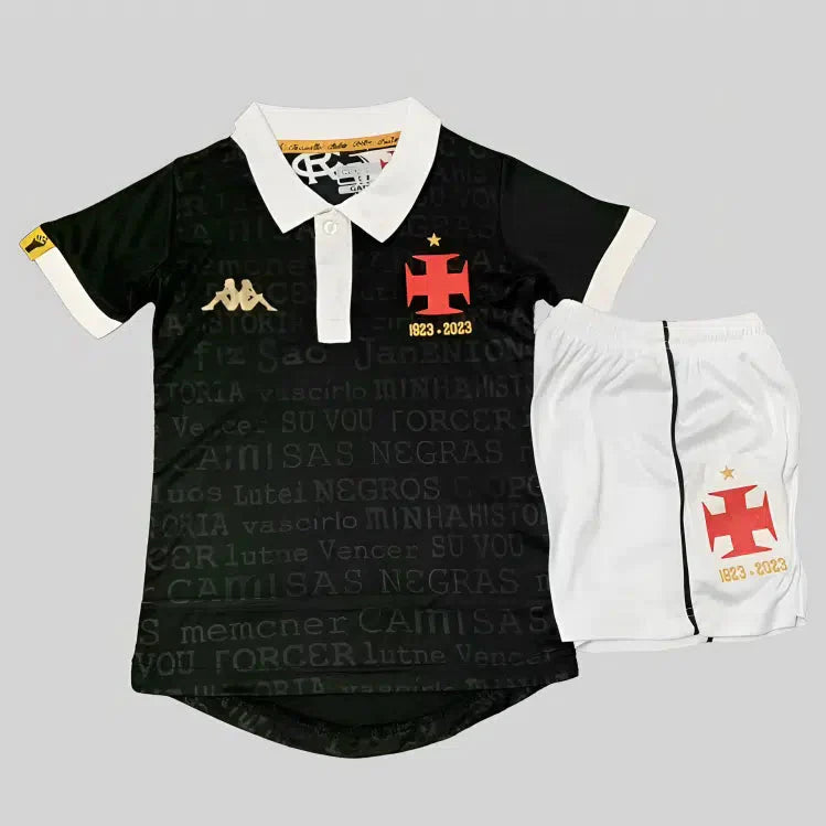 Kit Infantil Vasco III 23/24 - Preto