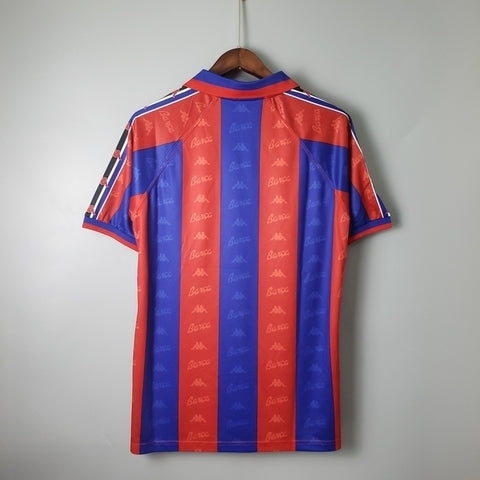 Camisola Barcelona Retrô 1996/1997 - Azul e Grená