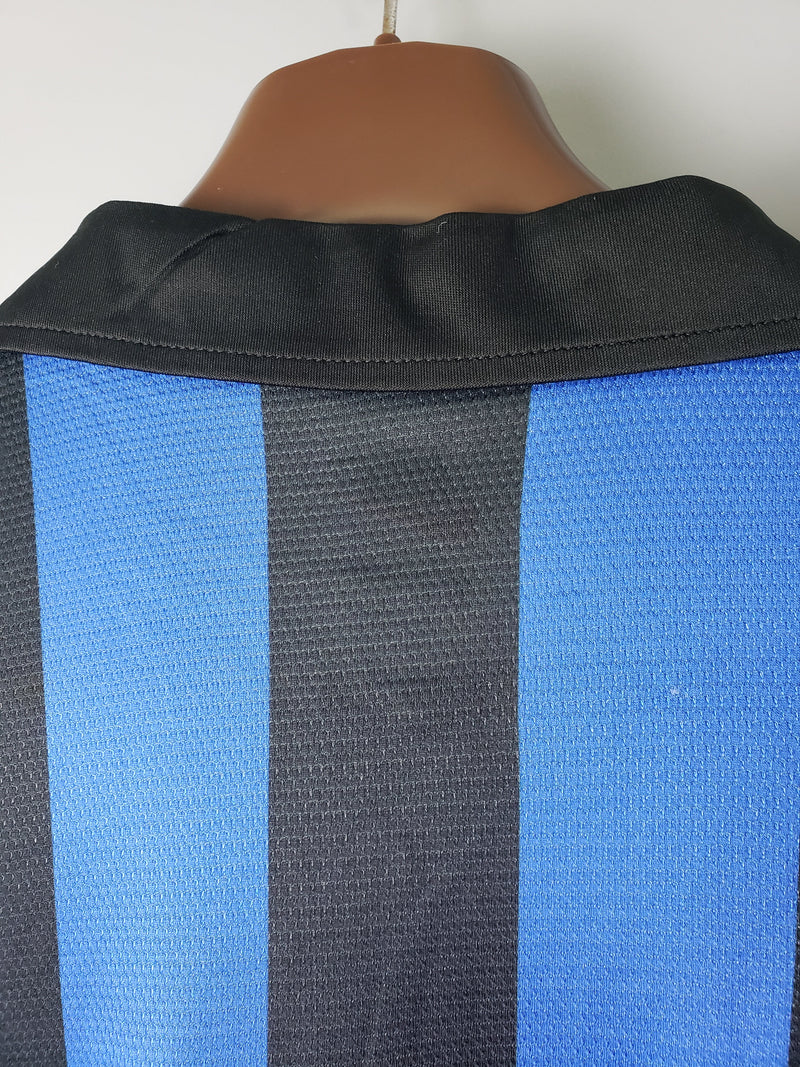 Camisola Manga Longa Inter de Milão I 1998 - Azul