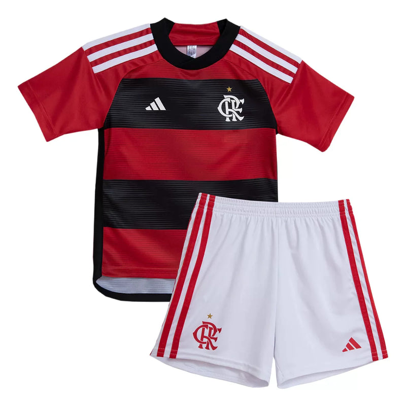 Kit Infantil Flamengo I 23/24 - Vermelho