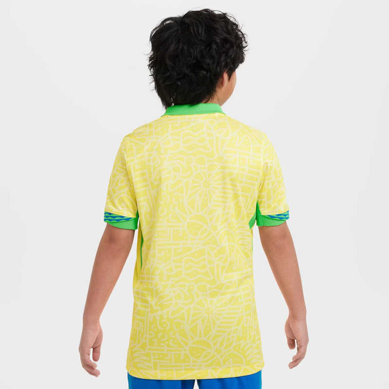 Kit Infantil Brasil 24/25 - Amarelo e Azul