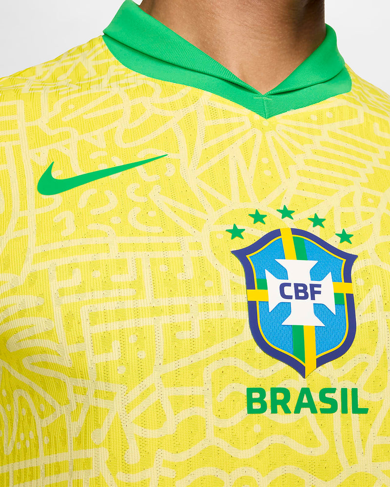 Camisola Seleção Brasil I 24/25 - Amarelo