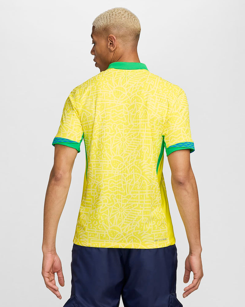 Camisola Seleção Brasil I 24/25 - Amarelo