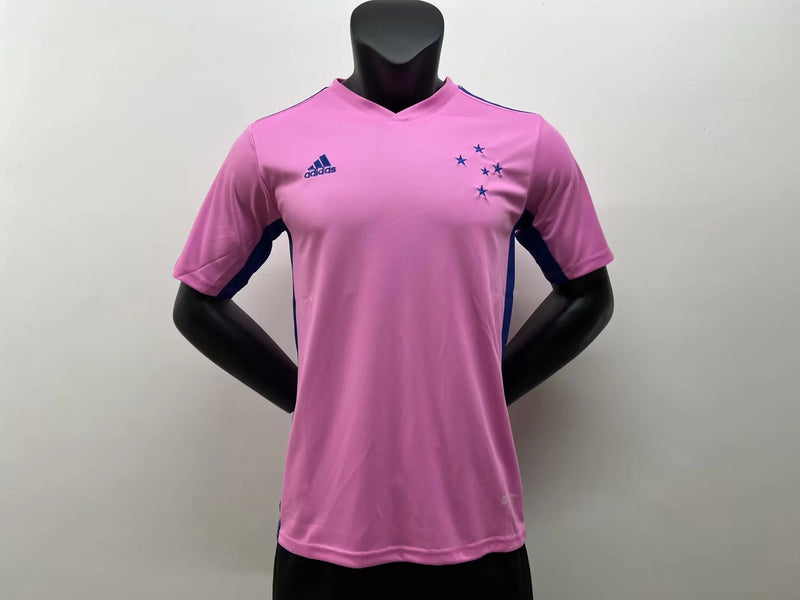 Camisola Cruzeiro Outubro Rosa 22/23 - Rosa