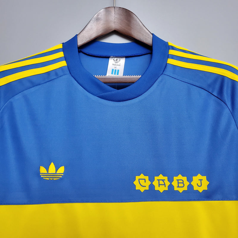 Camisola Manga Longa Boca Juniors 1981 - Azul