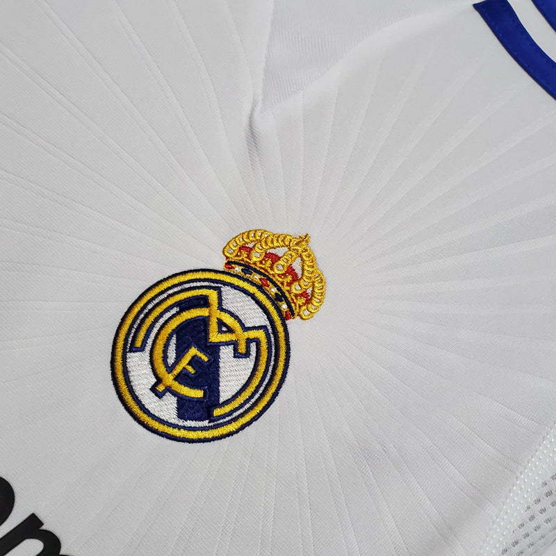 Camisola Manga Longa Real Madrid 10/11 - Branco