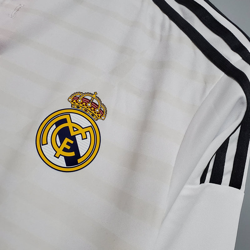 Camisola Manga Longa Real Madrid 14/15 - Branco