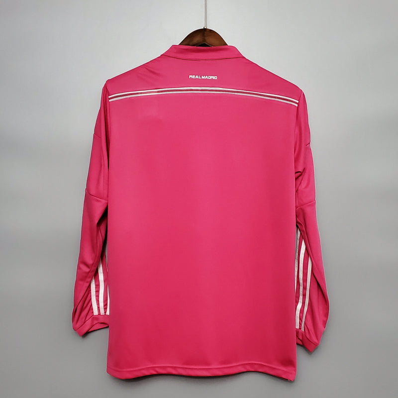 Camisola Manga Longa Real Madrid II 14/15 - Rosa