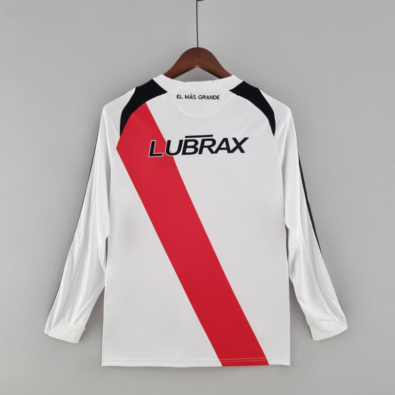 Camisola Manga Longa River Plate 09/10 - Branco