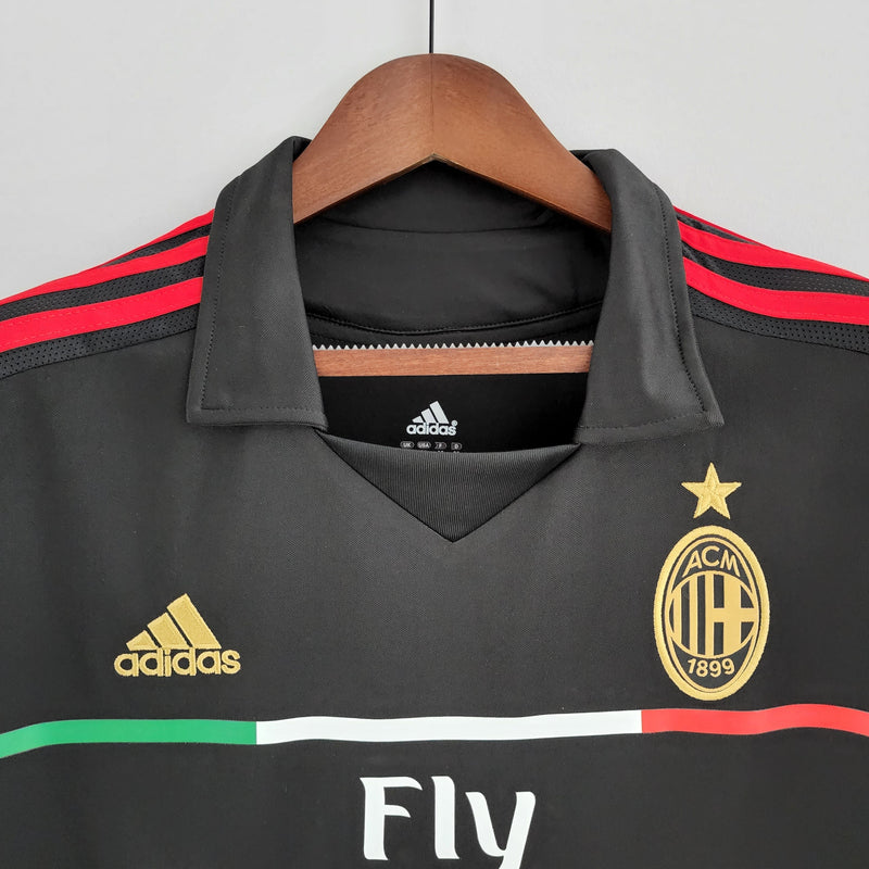 Camisola AC Milan Retrô III 11/12 - Preta