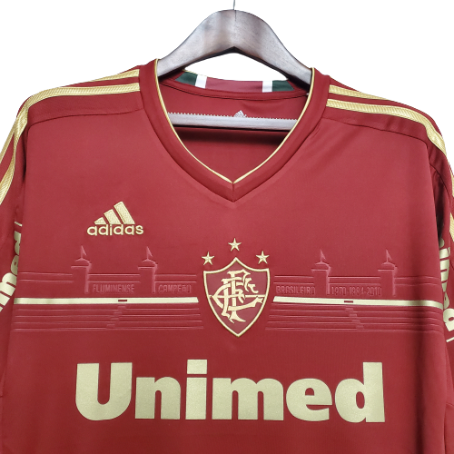 Camisola Fluminense Retrô 2012 Grená -