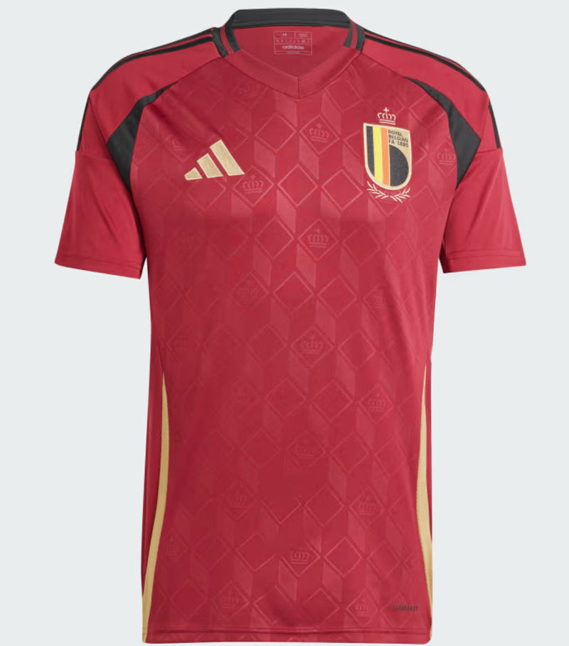 Camisola Seleção Bélgica I 24/25 - Vinho