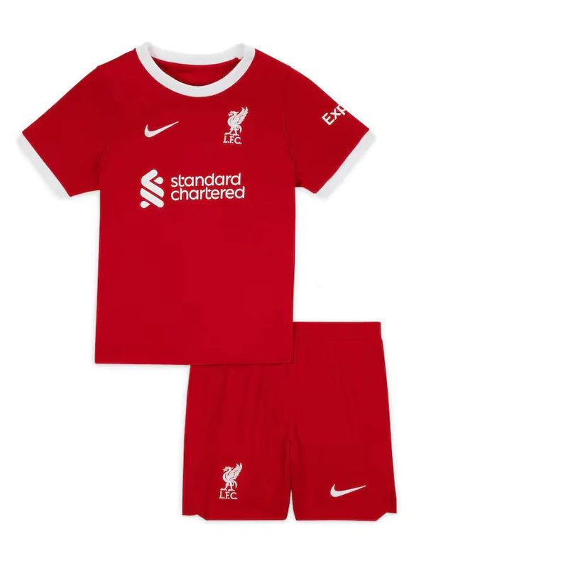 Kit Infantil Liverpool I 23/24 - Vermelho