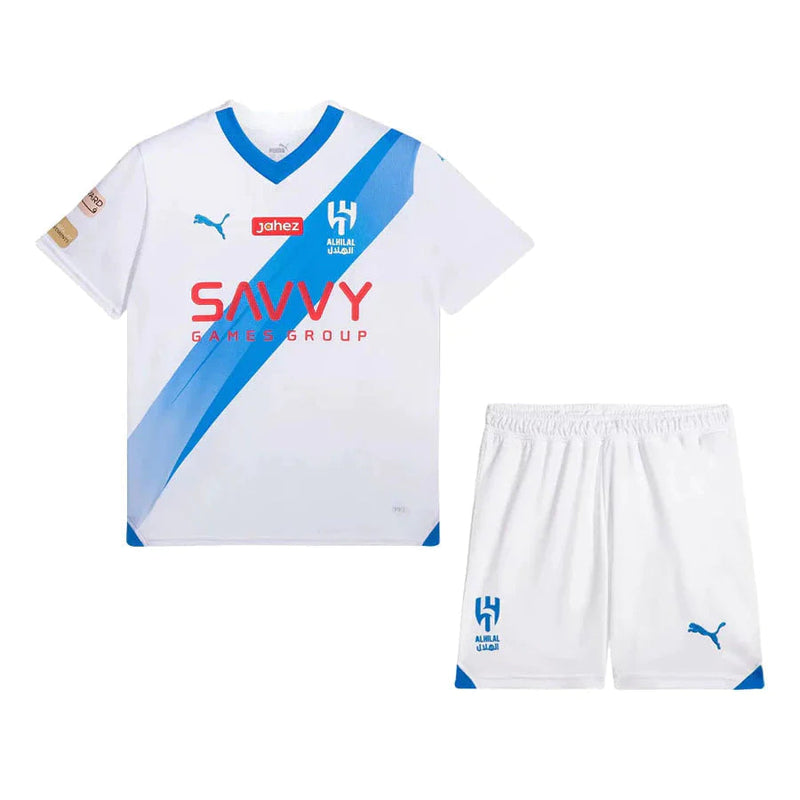 Kit Infantil Al-Hilal II 23/24 - Branco