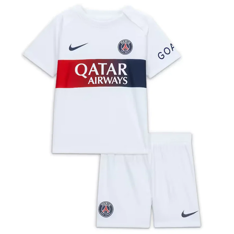 Kit Infantil PSG II 23/24 - Branco