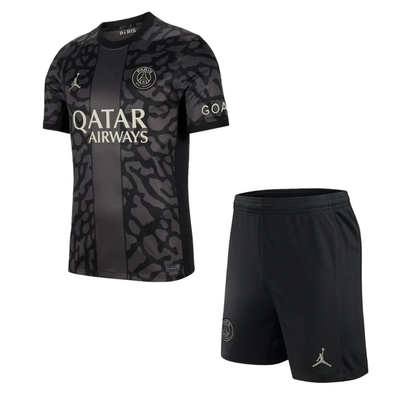 Kit Infantil PSG III 23/24 - Preto