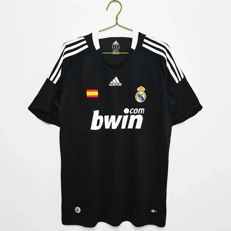 Camisola Real Madrid Retrô 08/09 - Preto