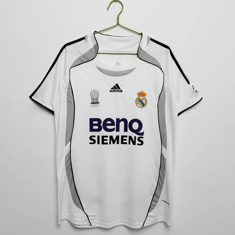 Camisola Real Madrid Retrô 08/07 - Branco