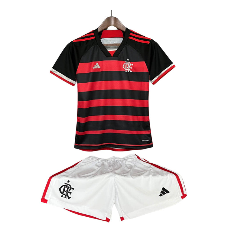 Kit Infantil Flamengo I 24/25 - Vermelho