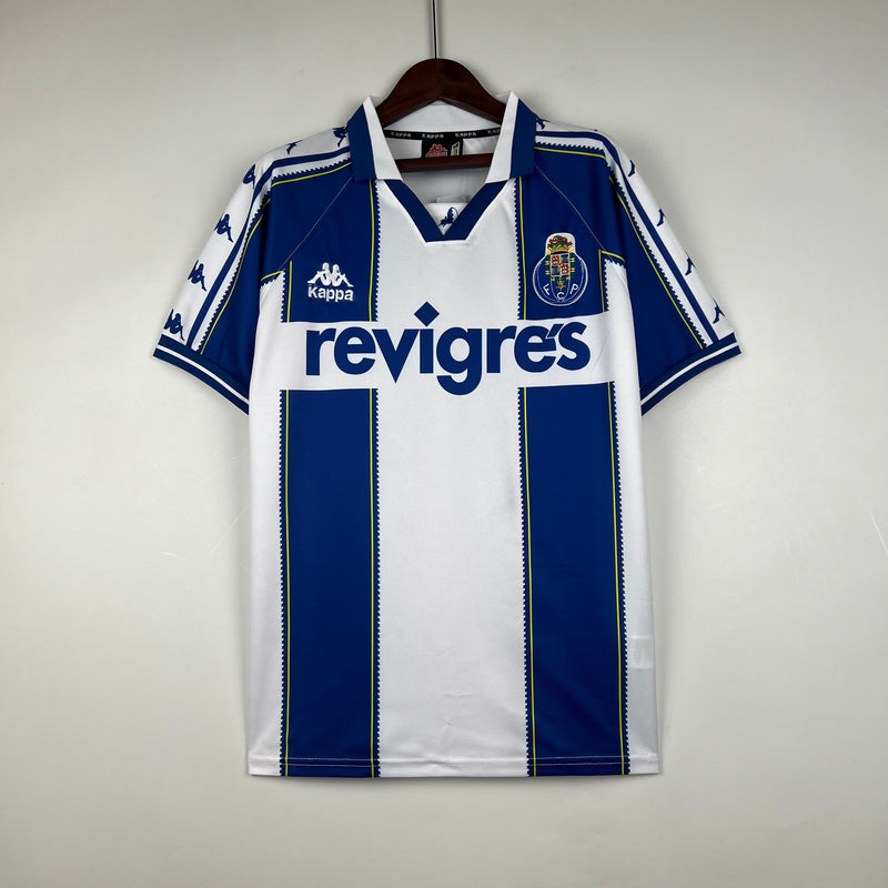 Camisola Retro Home 97/99  - Azul e Branco