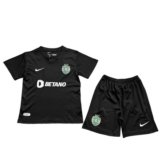 Kit Infantil Away 23/24 - Preto