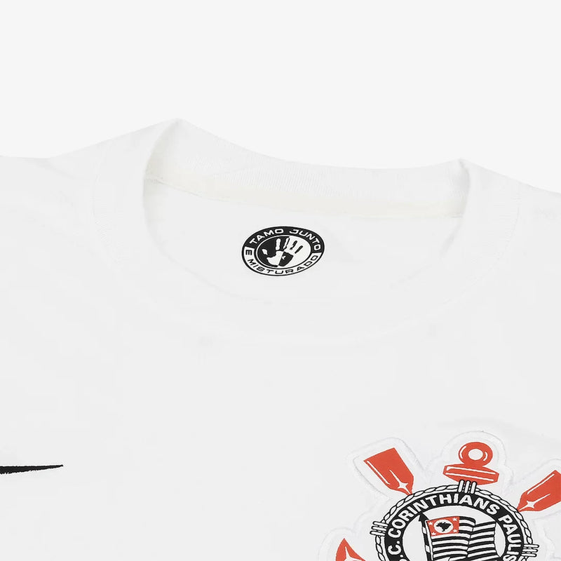 Camisola Corinthians I 24/25 - Branco