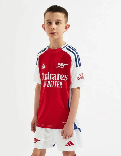 Kit Infantil Arsenal I 24/25 - Vermelho e Branco