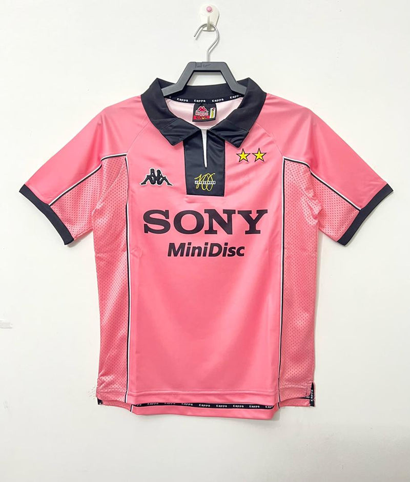 Camisola Juventus Retrô Centenário 1997/1998 - Rosa