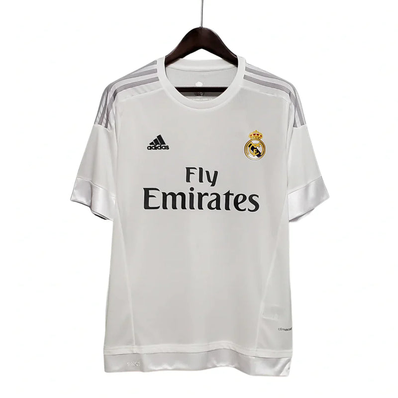 Camisola Real Madrid Retrô 15/16 - Branco