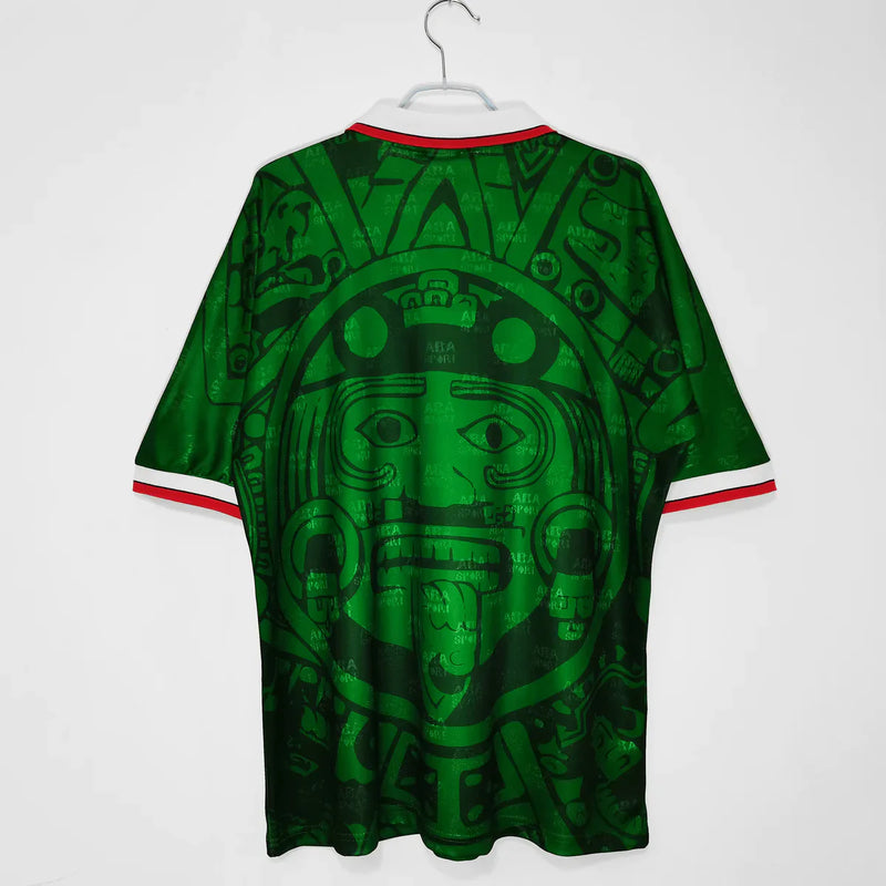 Camisola Seleção México I 1998 - Verde