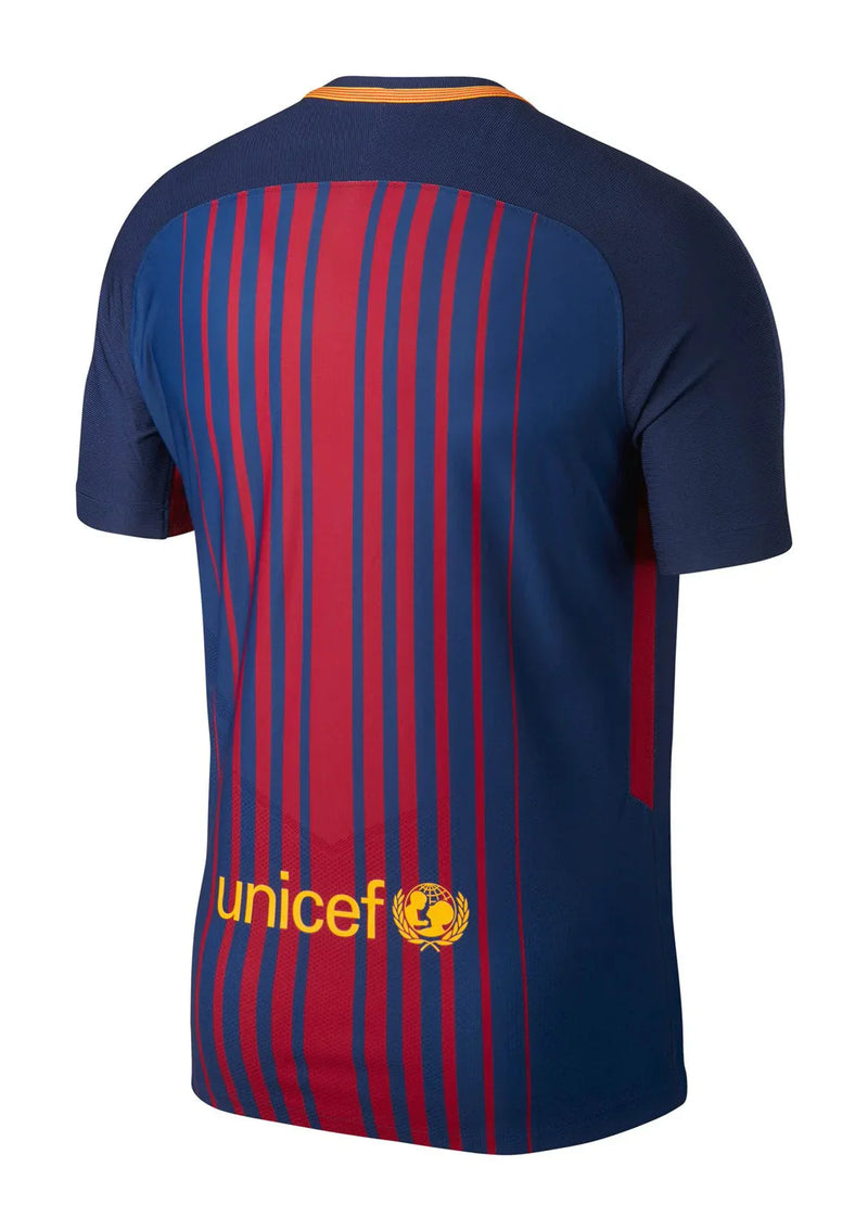 Camisola Barcelona I Retrô 17/18 - Azul