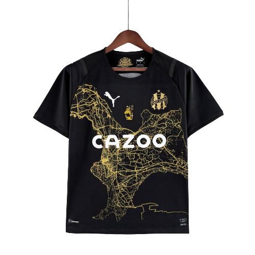 Camisola Olympique Lyon Comemorativa 22/23 - Preto