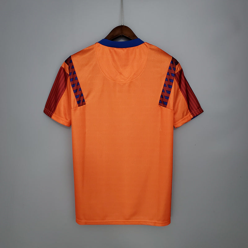 Camisola Barcelona Retrô 1989/1992 Laranja - Meyba