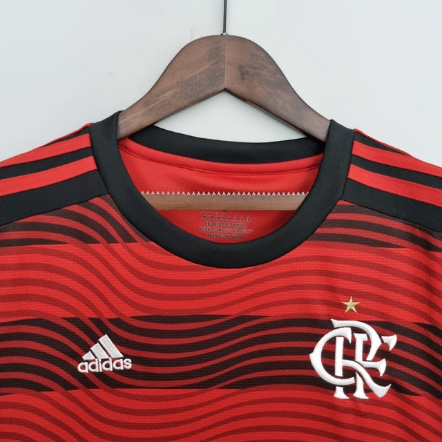 Camisola Feminina Flamengo I 22/23 - Rubro Negro