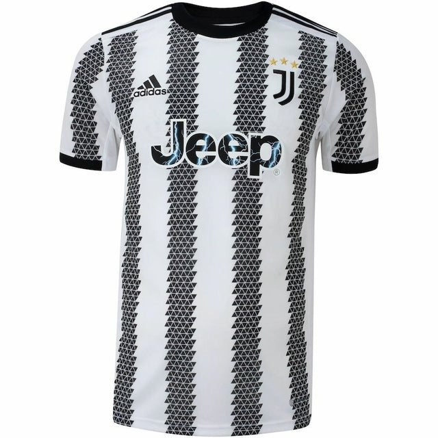 Camisola Juventus I 22/23 - Branco e Preto