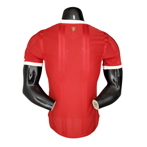 Camisola Manchester United I 21/22 - Vermelha Masculino Jogador