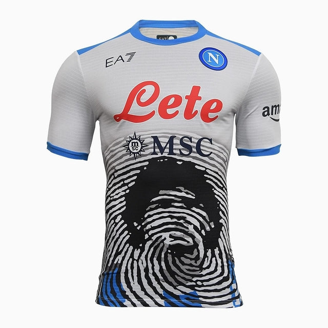 Camisola Napoli Especial Maradona 21/22 EA7 - Branco