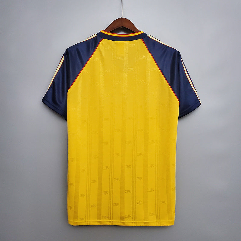 Camisola Arsenal Retrô 1988/1989 - Amarela