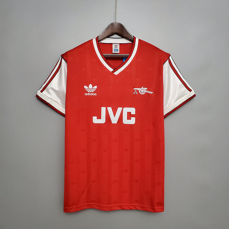 Camisola Arsenal Retrô 1988/1989 - Vermelha