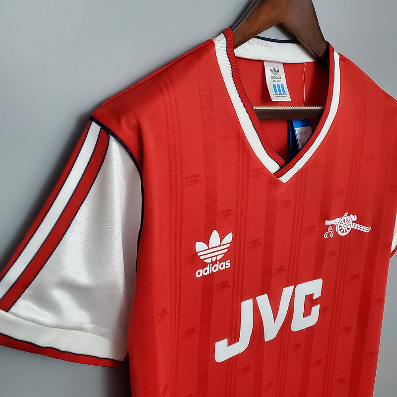 Camisola Arsenal Retrô 1988/1989 - Vermelha