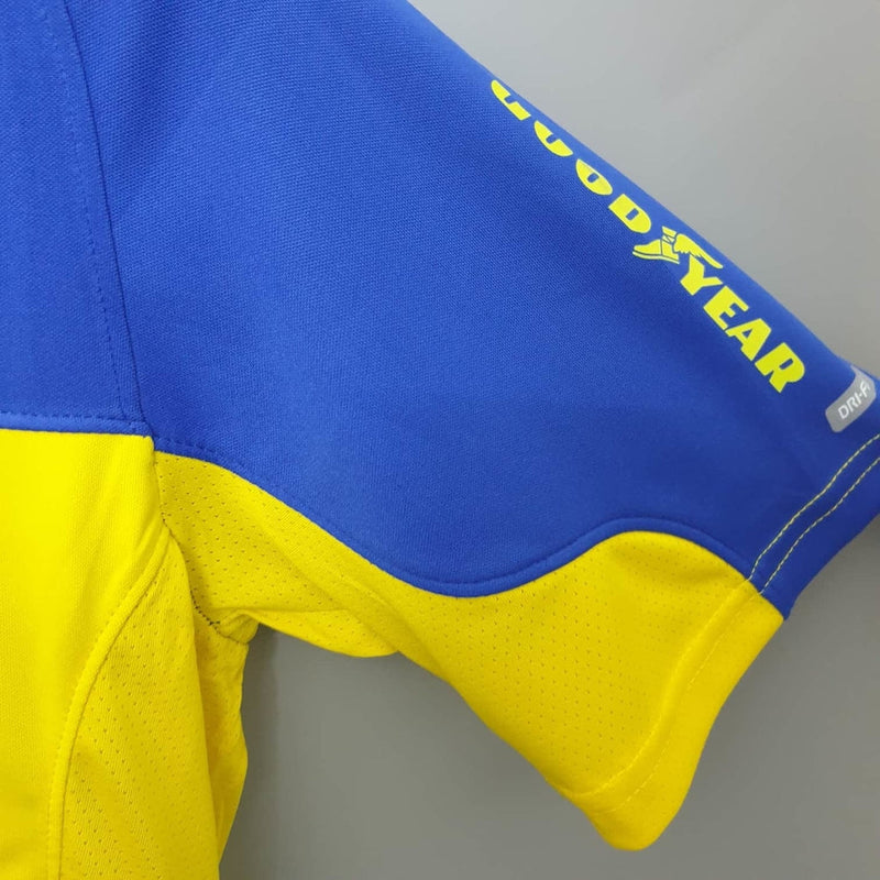 Camisola Boca Juniors Retrô 2005 Azul e Amarela -