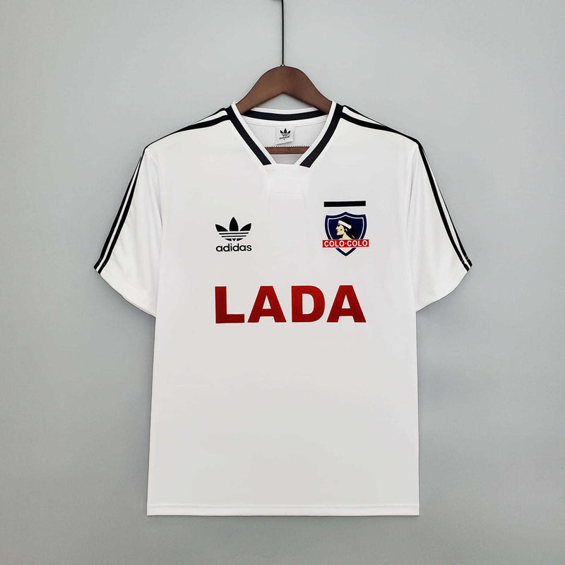 Camisola Colo-Colo Retrô 1991 Branca -